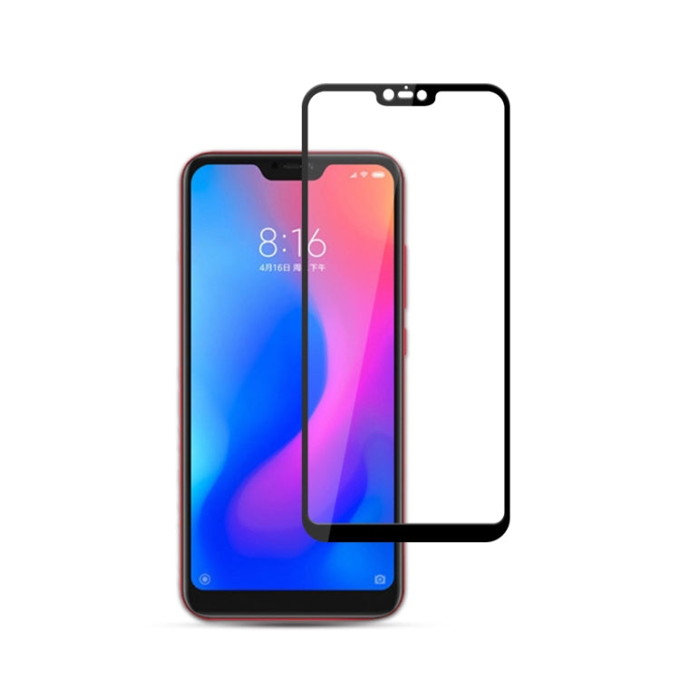 2 PCS mocolo 0.33mm 9H 2.5D Silk Print Tempered Glass Film for Xiaomi Redmi Note6