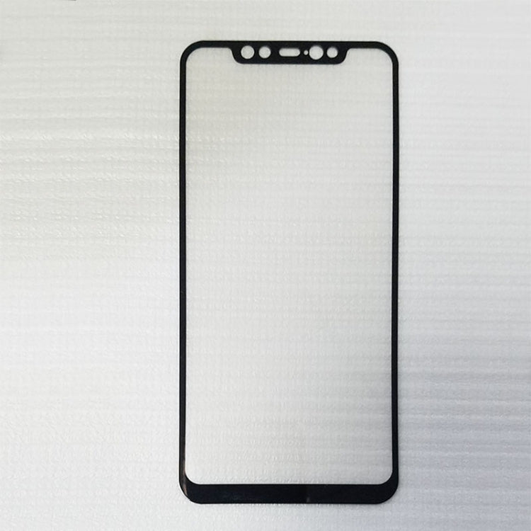 2 PCS mocolo 0.33mm 9H 2.5D Silk Print Tempered Glass Film for Xiaomi Mi 8