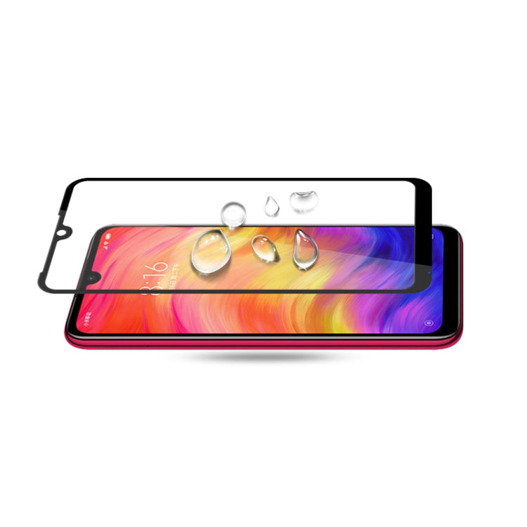 2 PCS mocolo 0.33mm 9H 2.5D Silk Print Tempered Glass Film for Xiaomi Redmi Note7