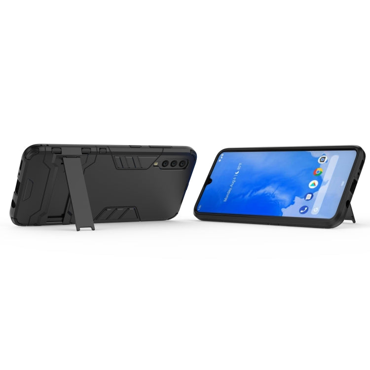 Shockproof PC + TPU Case for Samsung Galaxy A70, with Holder