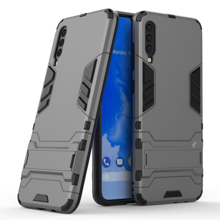 Shockproof PC + TPU Case for Samsung Galaxy A70, with Holder