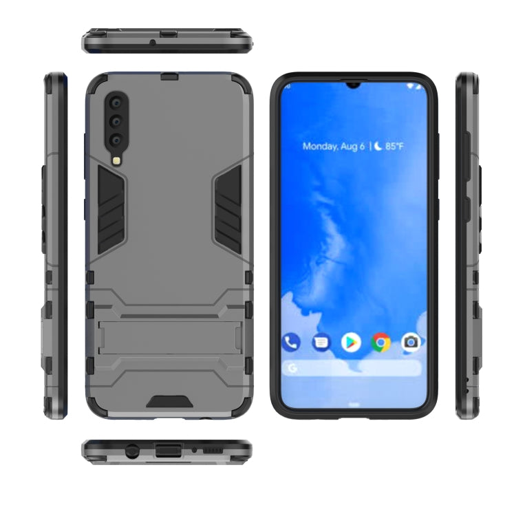 Shockproof PC + TPU Case for Samsung Galaxy A70, with Holder