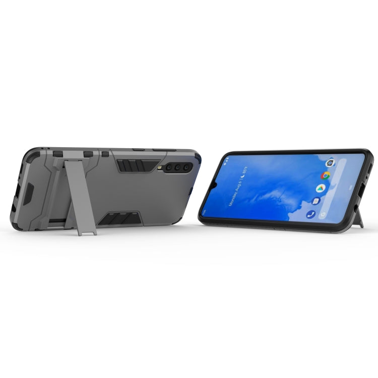 Shockproof PC + TPU Case for Samsung Galaxy A70, with Holder