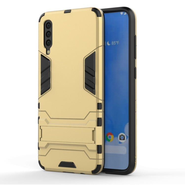 Shockproof PC + TPU Case for Samsung Galaxy A70, with Holder