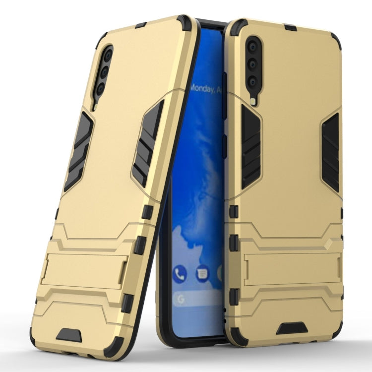 Shockproof PC + TPU Case for Samsung Galaxy A70, with Holder