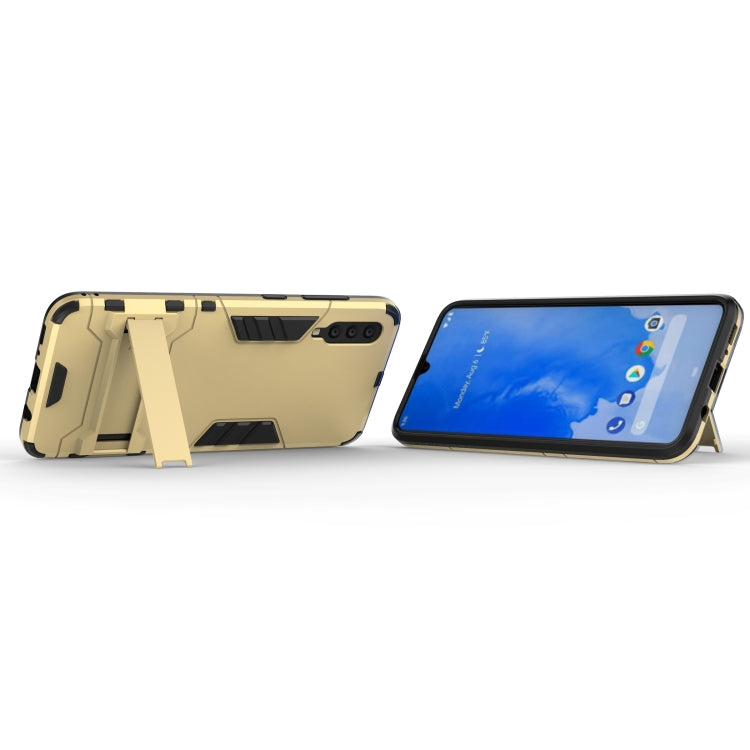 Shockproof PC + TPU Case for Samsung Galaxy A70, with Holder