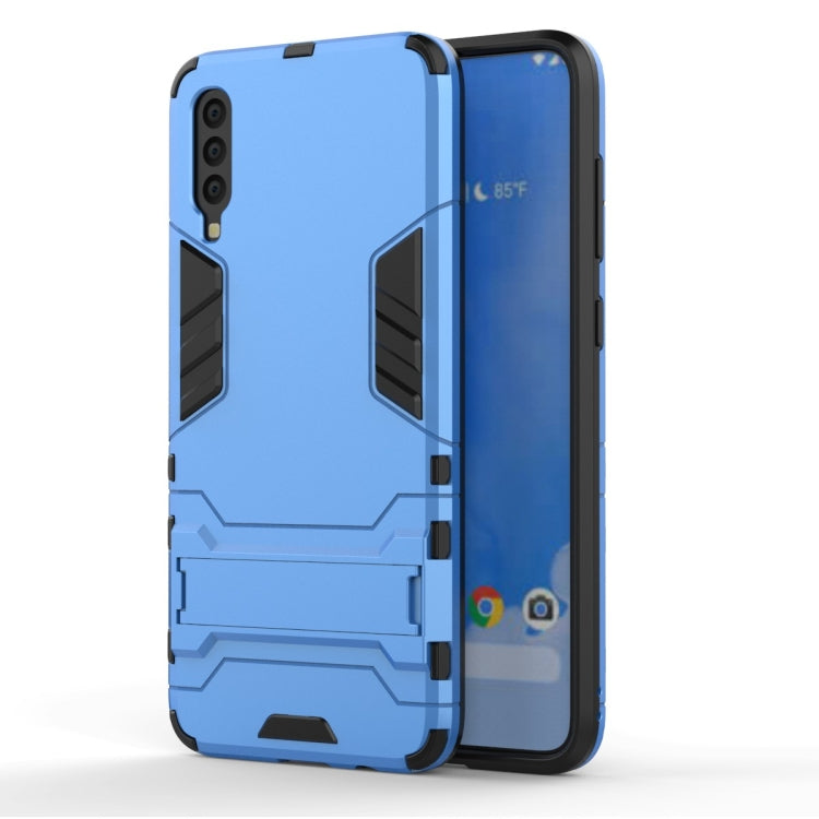 Shockproof PC + TPU Case for Samsung Galaxy A70, with Holder