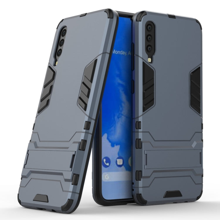 Shockproof PC + TPU Case for Samsung Galaxy A70, with Holder