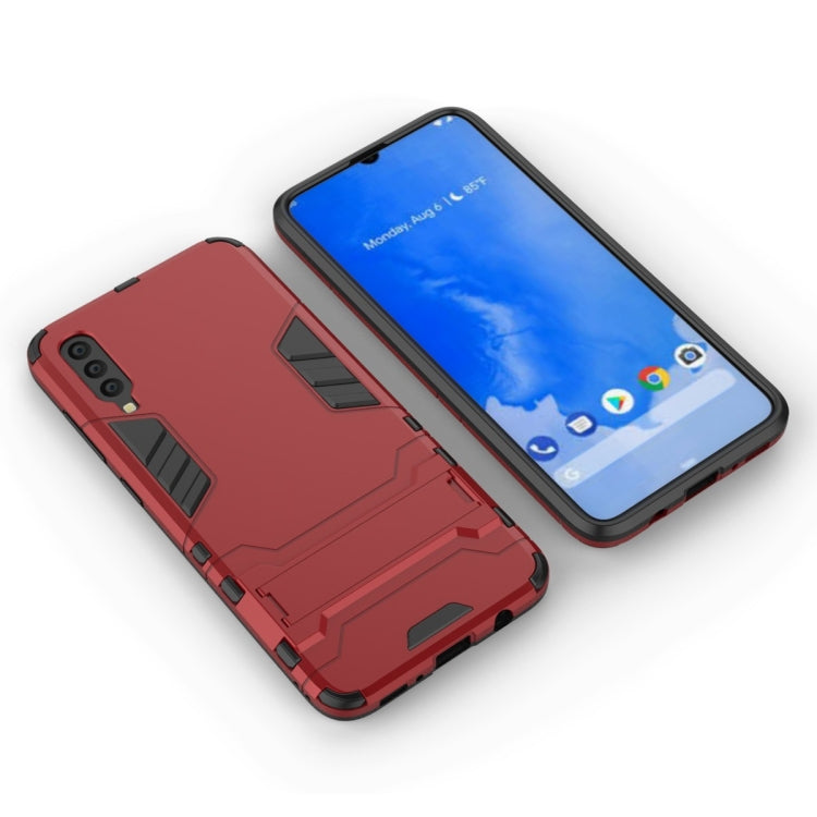 Shockproof PC + TPU Case for Samsung Galaxy A70, with Holder