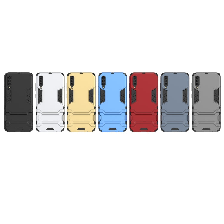 Shockproof PC + TPU Case for Samsung Galaxy A70, with Holder