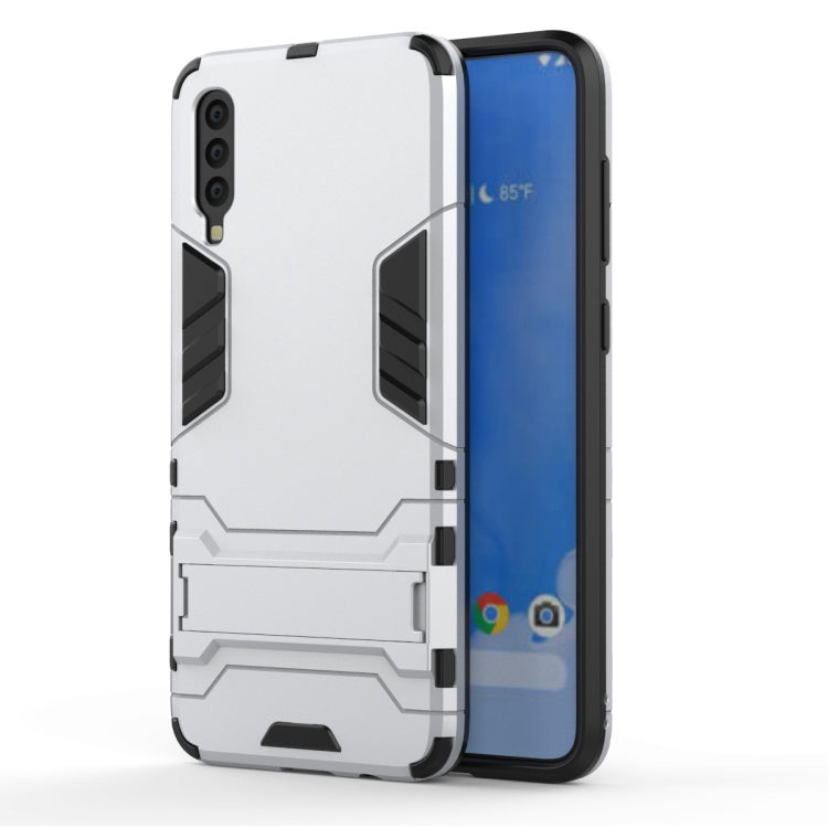 Shockproof PC + TPU Case for Samsung Galaxy A70, with Holder