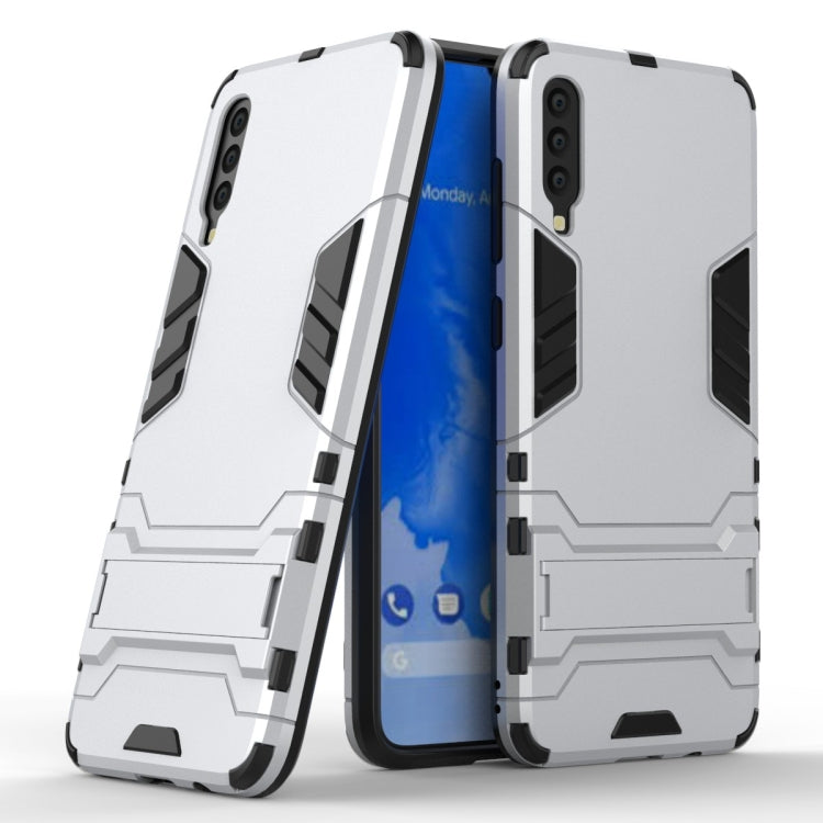 Shockproof PC + TPU Case for Samsung Galaxy A70, with Holder