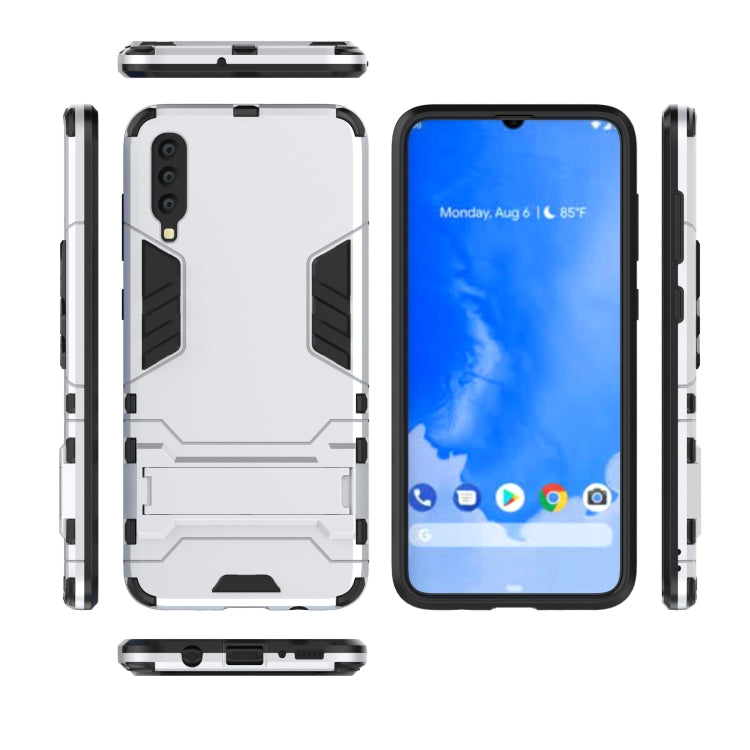 Shockproof PC + TPU Case for Samsung Galaxy A70, with Holder