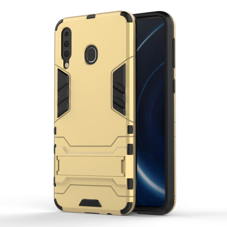 Shockproof PC + TPU Case for Galaxy M30, with Holder