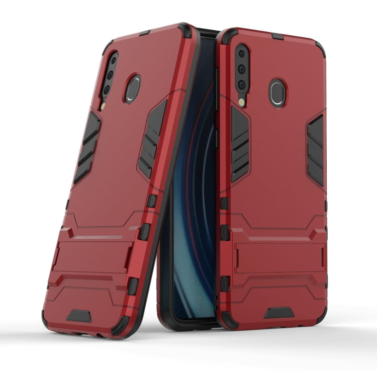 Shockproof PC + TPU Case for Galaxy M30, with Holder