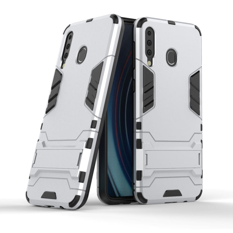 Shockproof PC + TPU Case for Galaxy M30, with Holder