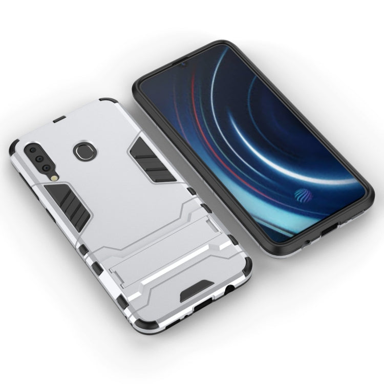 Shockproof PC + TPU Case for Galaxy M30, with Holder