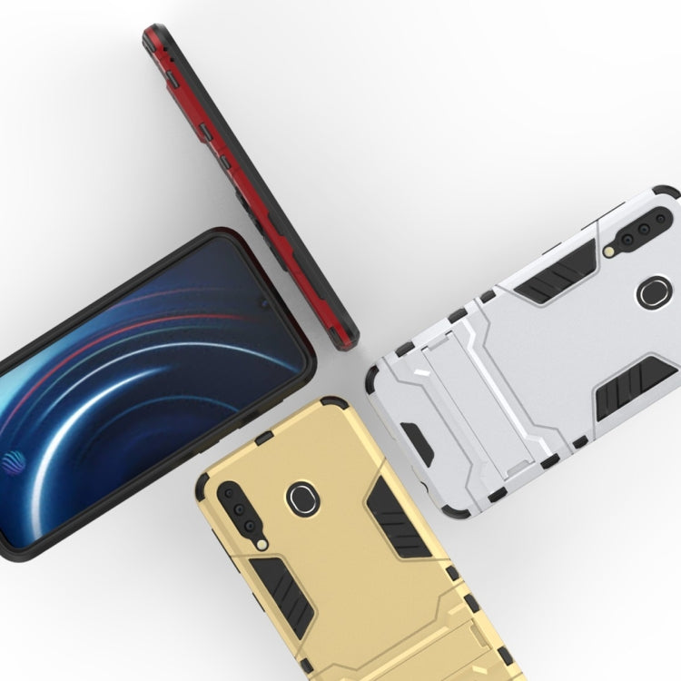 Shockproof PC + TPU Case for Galaxy M30, with Holder