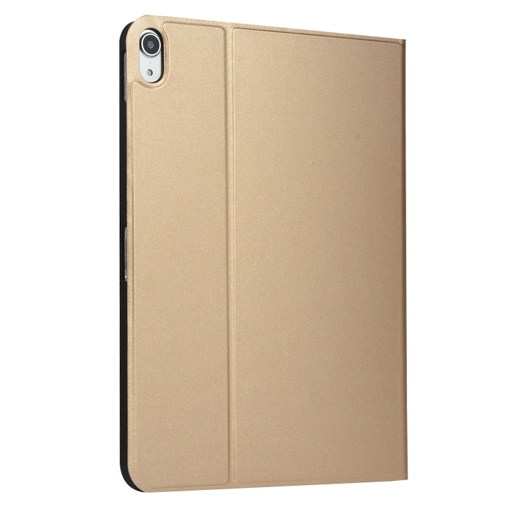 Open Solid Color Elastic Leather Case for iPad Pro 11 inch  with Stand with Sleep Function, TPU Soft Shell Bottom Case