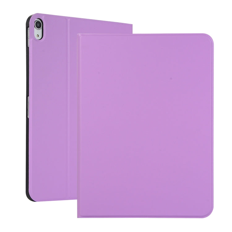 Open Solid Color Elastic Leather Case for iPad Pro 11 inch  with Stand with Sleep Function, TPU Soft Shell Bottom Case
