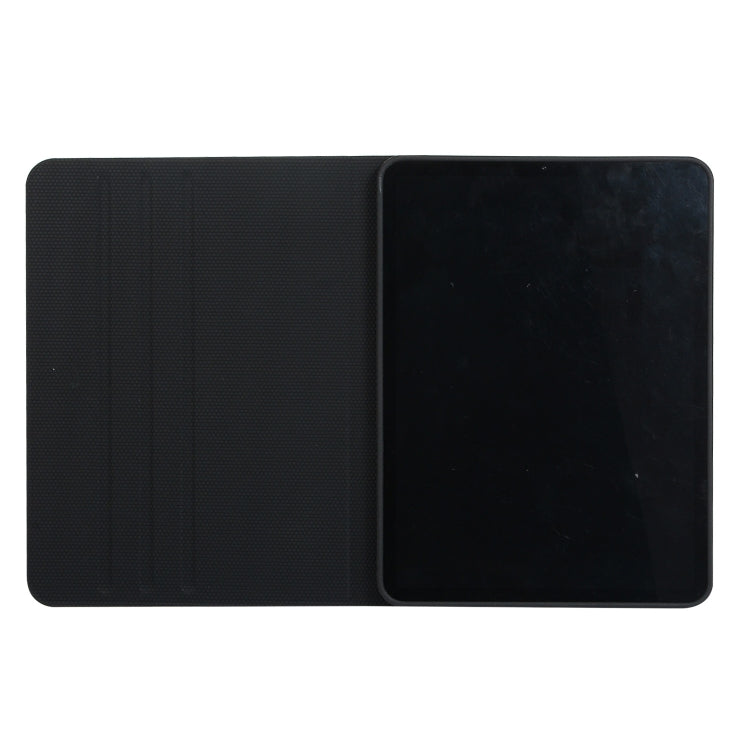 Open Solid Color Elastic Leather Case for iPad Pro 11 inch  with Stand with Sleep Function, TPU Soft Shell Bottom Case
