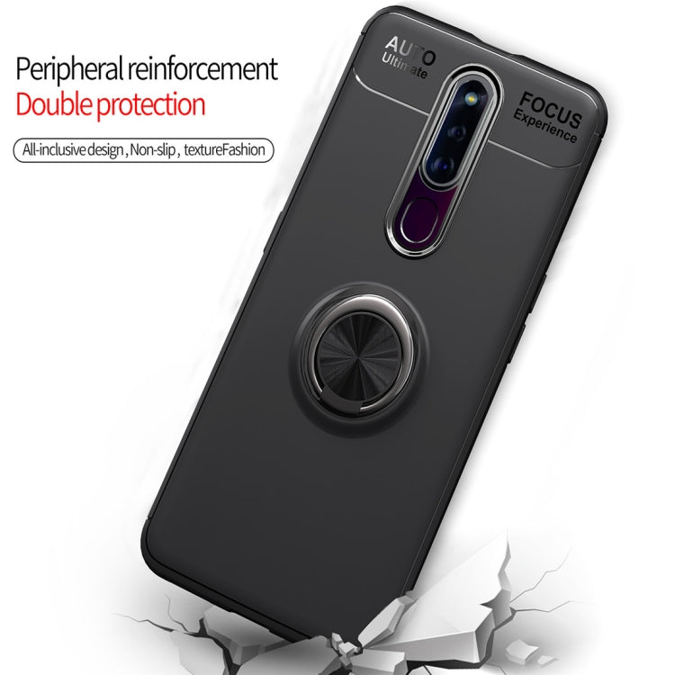 Metal Ring Holder 360 Degree Rotating TPU Case for OPPO F11 Pro