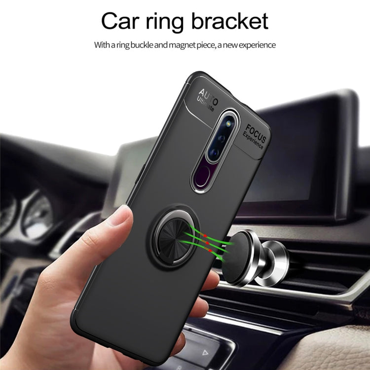 Metal Ring Holder 360 Degree Rotating TPU Case for OPPO F11 Pro