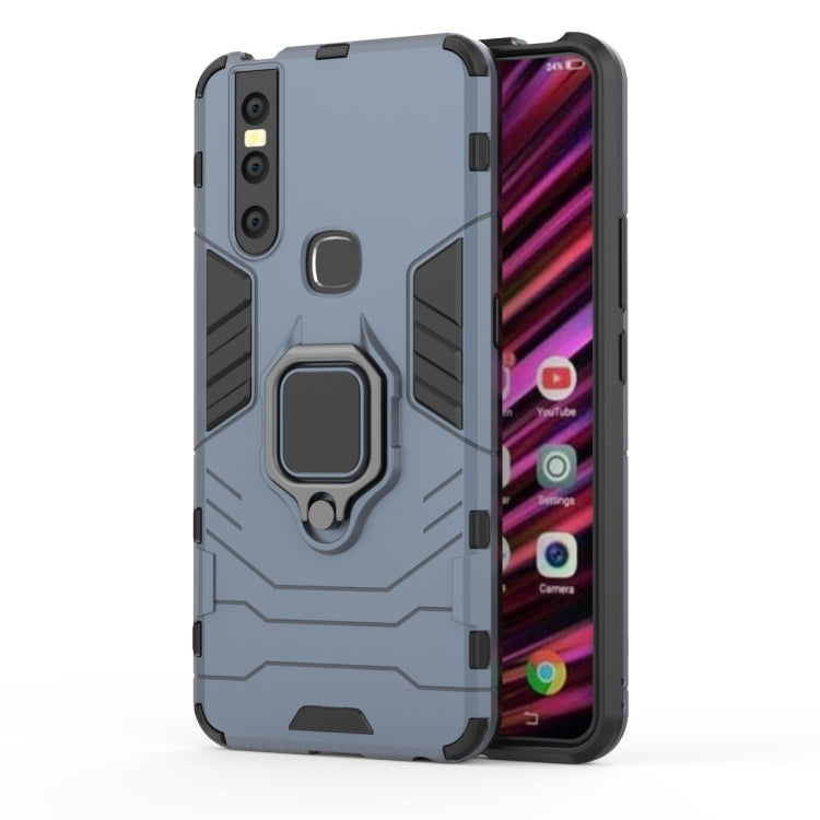 PC + TPU Shockproof Protective Case with Magnetic Ring Holder for Vivo V15
