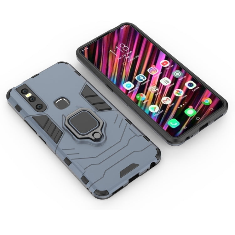 PC + TPU Shockproof Protective Case with Magnetic Ring Holder for Vivo V15