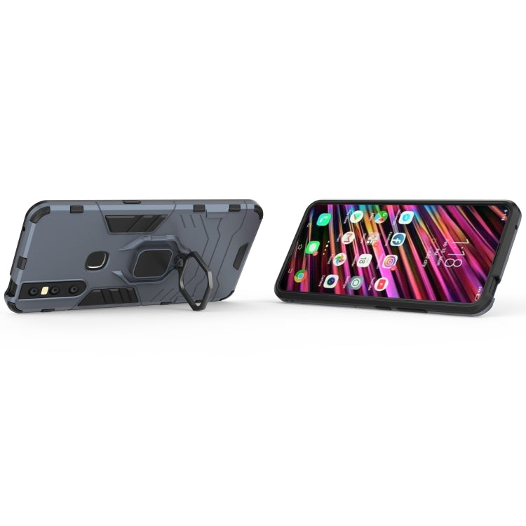 PC + TPU Shockproof Protective Case with Magnetic Ring Holder for Vivo V15