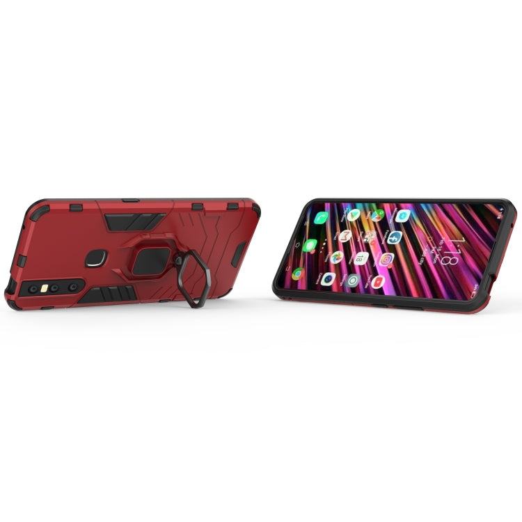 PC + TPU Shockproof Protective Case with Magnetic Ring Holder for Vivo V15