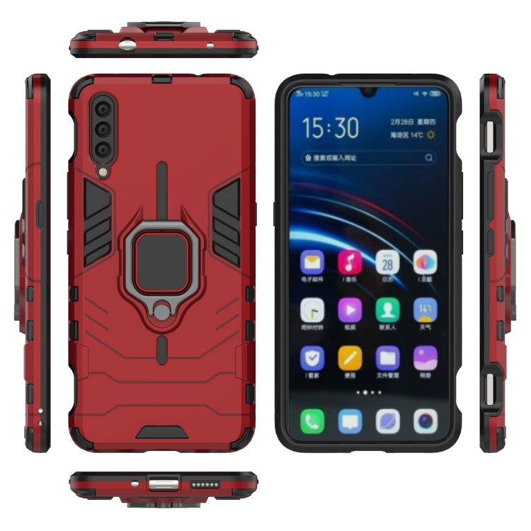 PC + TPU Shockproof Protective Case with Magnetic Ring Holder for VIVO IQOO