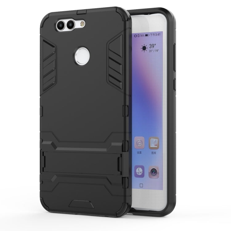 Shockproof PC + TPU Case for Huawei Nova 2 Plus, with Holder