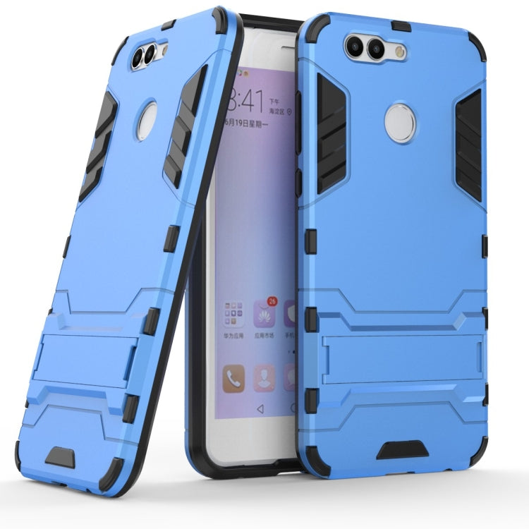 Shockproof PC + TPU Case for Huawei Nova 2 Plus, with Holder
