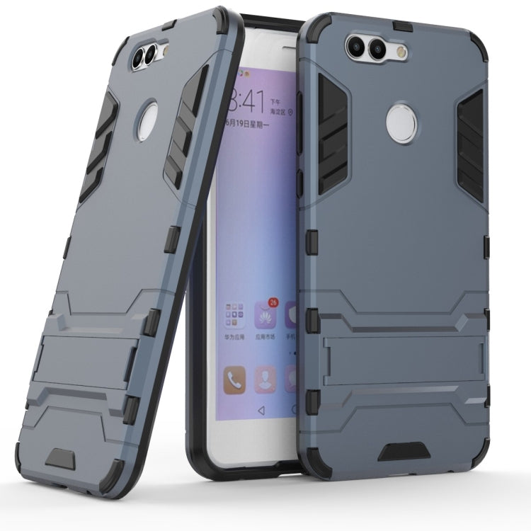 Shockproof PC + TPU Case for Huawei Nova 2 Plus, with Holder