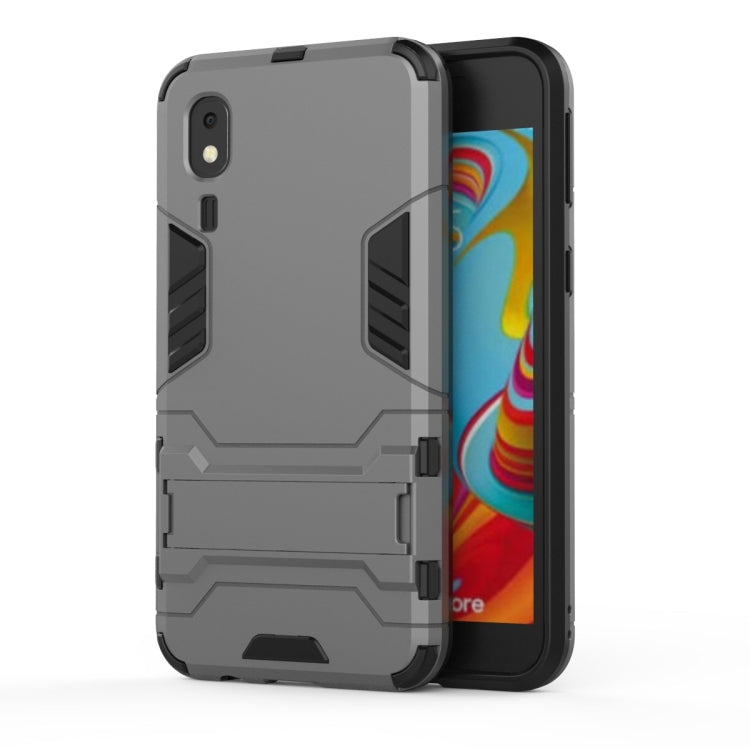 Shockproof PC + TPU Case for Galaxy A2 Core, with Holder