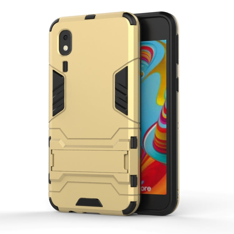 Shockproof PC + TPU Case for Galaxy A2 Core, with Holder