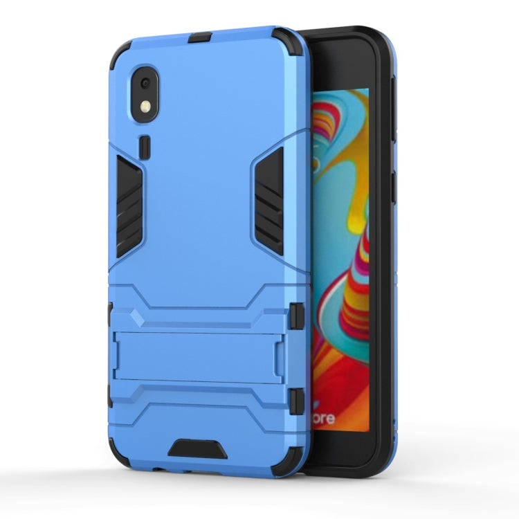 Shockproof PC + TPU Case for Galaxy A2 Core, with Holder