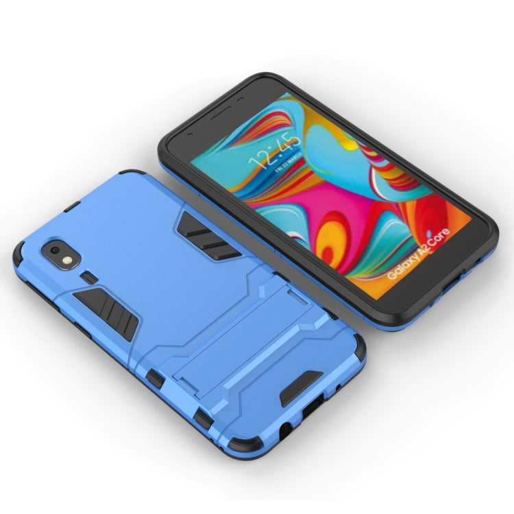 Shockproof PC + TPU Case for Galaxy A2 Core, with Holder