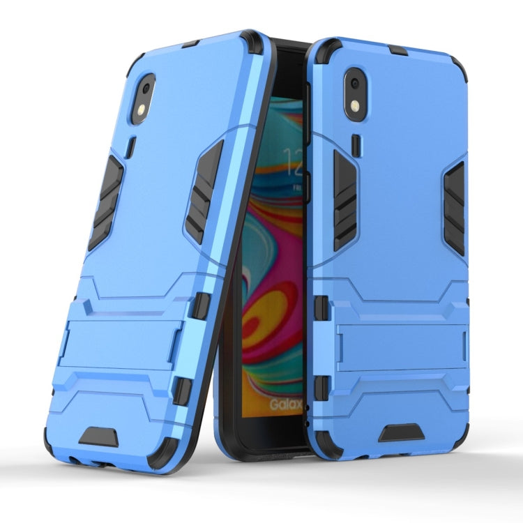 Shockproof PC + TPU Case for Galaxy A2 Core, with Holder