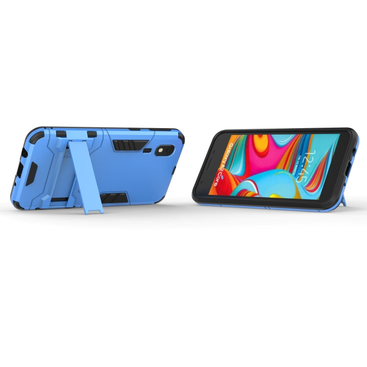 Shockproof PC + TPU Case for Galaxy A2 Core, with Holder