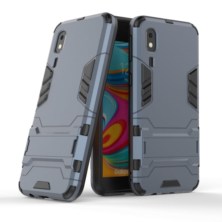 Shockproof PC + TPU Case for Galaxy A2 Core, with Holder