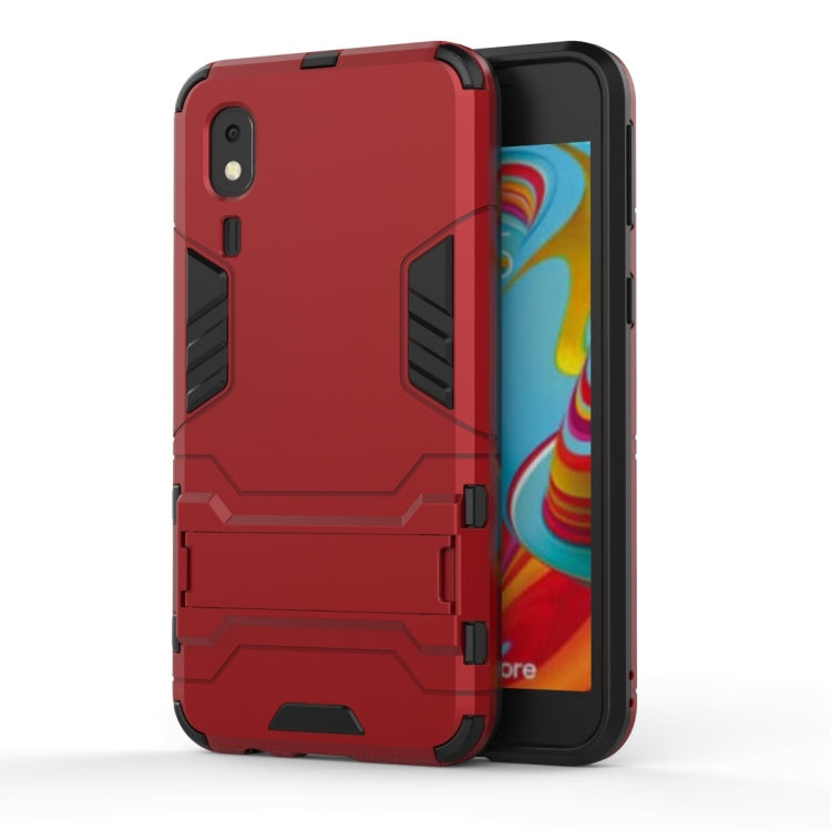 Shockproof PC + TPU Case for Galaxy A2 Core, with Holder