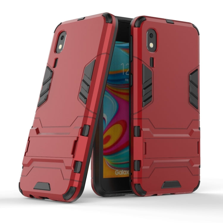 Shockproof PC + TPU Case for Galaxy A2 Core, with Holder