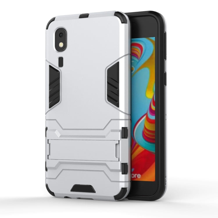 Shockproof PC + TPU Case for Galaxy A2 Core, with Holder