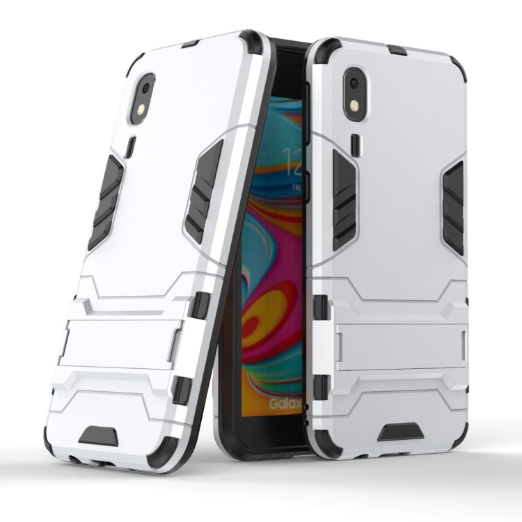 Shockproof PC + TPU Case for Galaxy A2 Core, with Holder