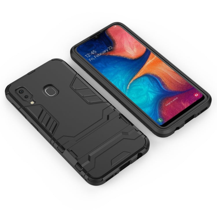 Shockproof PC + TPU Case for Galaxy A20e, with Holder