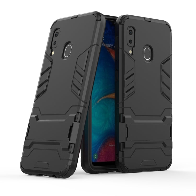 Shockproof PC + TPU Case for Galaxy A20e, with Holder