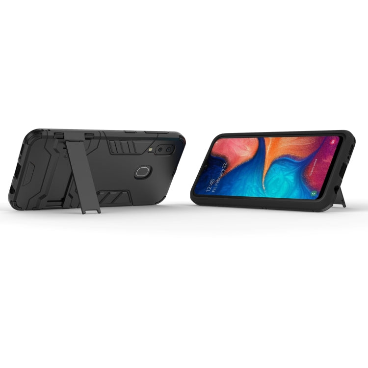 Shockproof PC + TPU Case for Galaxy A20e, with Holder