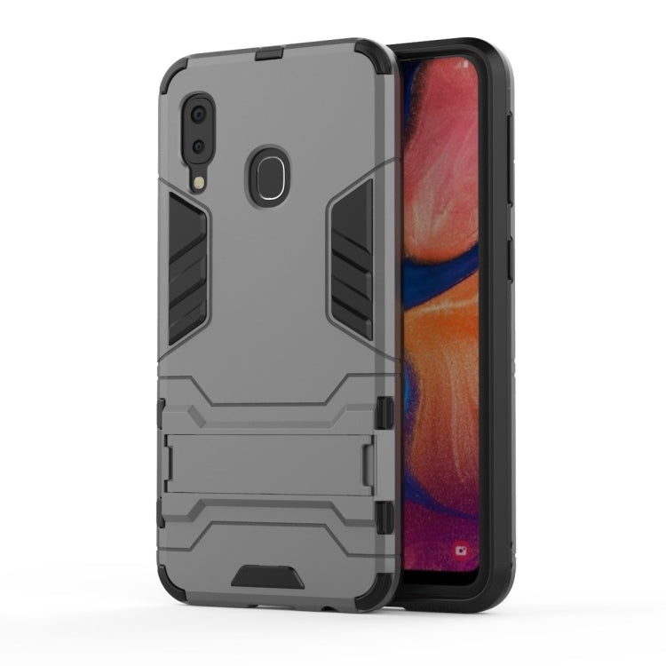 Shockproof PC + TPU Case for Galaxy A20e, with Holder
